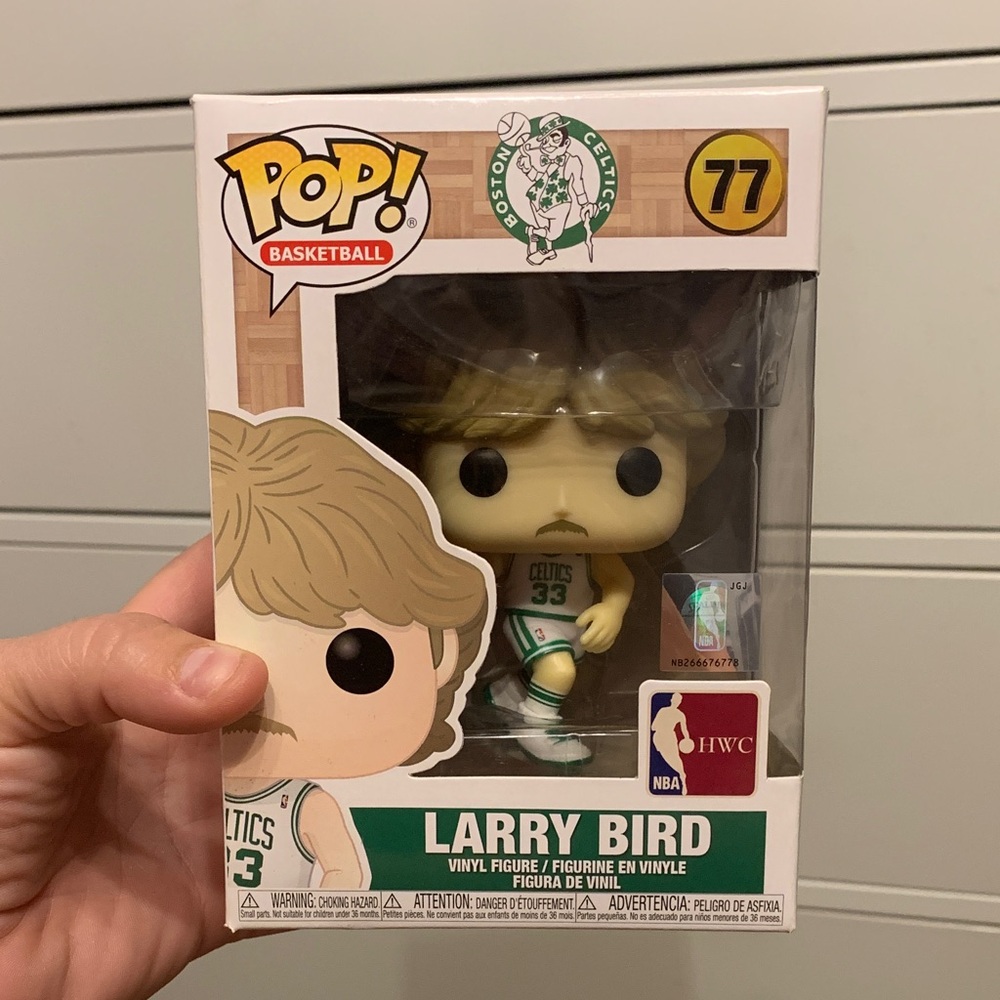 NBA Pop Basketball Vinyl | Larry Bird 77 - Picture 5 of 5